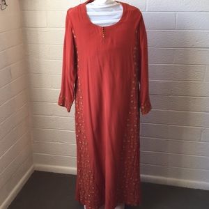 AS IS: Sheetal brand Kurta, women’s silk tunic